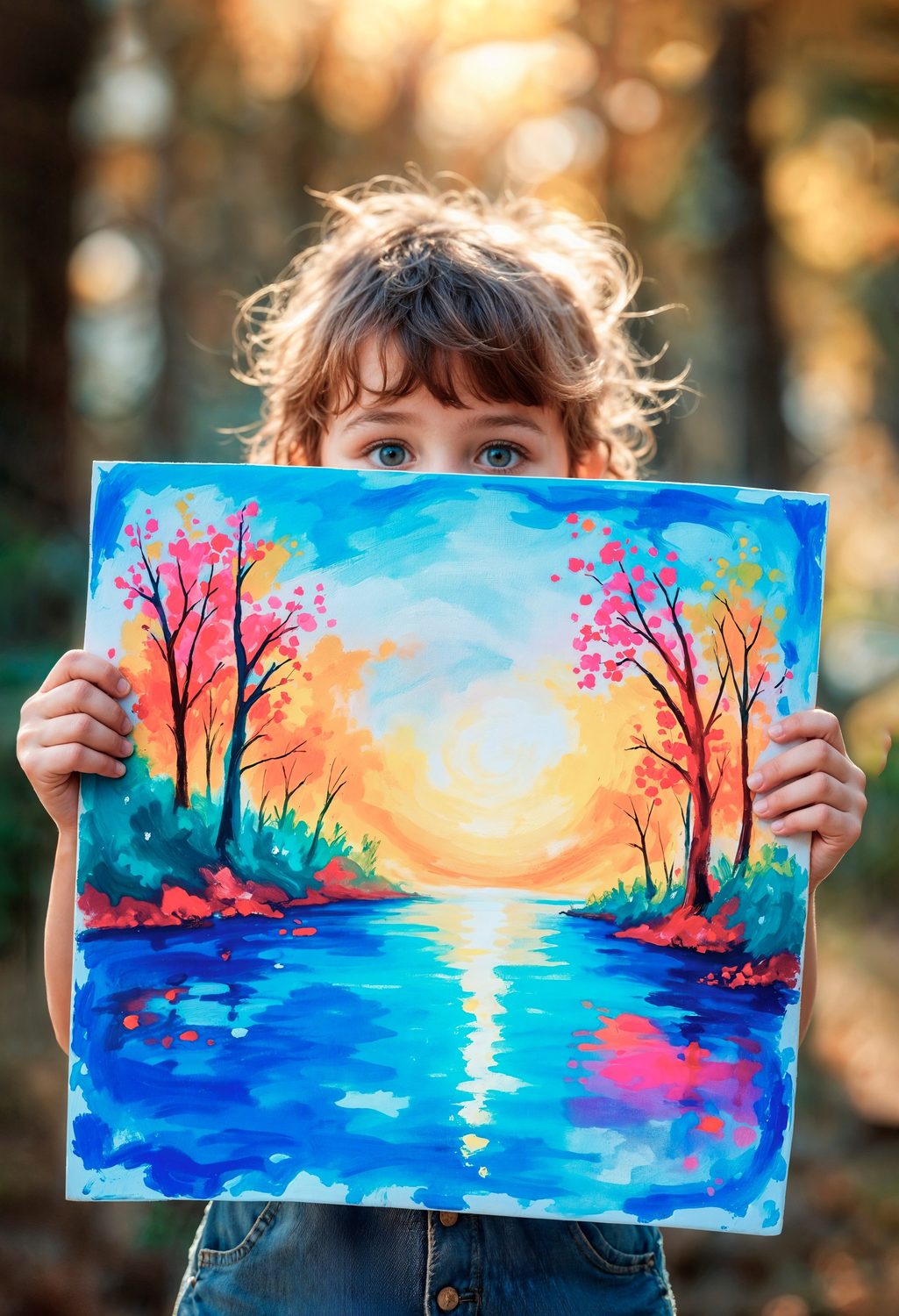 Une œuvre réalisée en atelier