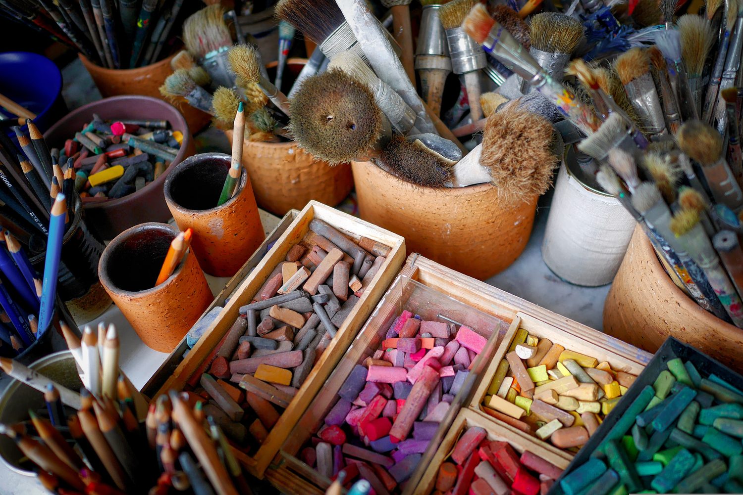 Le matériel de l'atelier